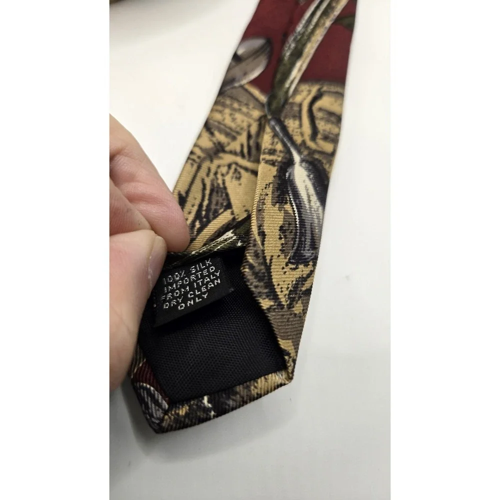 Metropolis Silk Novelty Tie Classical Art Books Scholar Mens Necktie